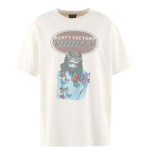 SAINT Mxxxxxx White Vanity Graphic-Print T-Shirt for men