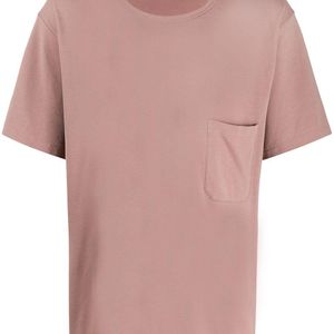 メンズ Lemaire パッチポケット Tシャツ ピンク
