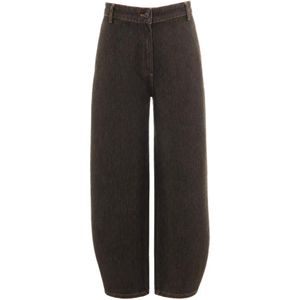 Sessun Black Contrast-Stitch Jeans