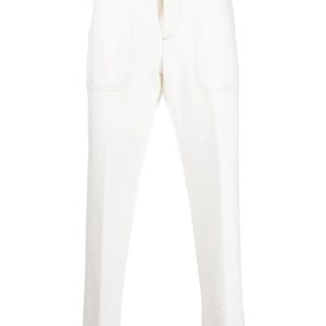 Peserico White Pants Clothing for men