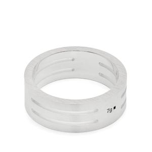 Le Gramme White La 7G Perforated Ring