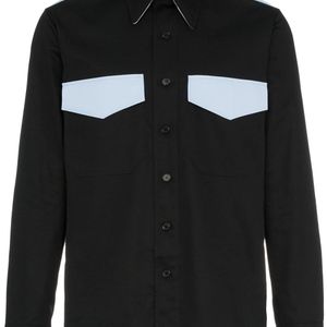 CALVIN KLEIN 205W39NYC Western Two Pocket Shirt in het Zwart voor heren