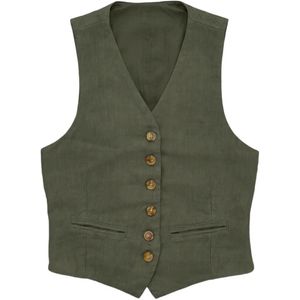 Fortela Green Demi Tailored Waistcoat