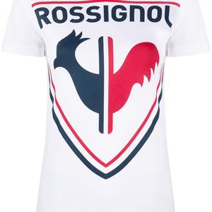 Rossignol オーバーサイズ ロゴ Tシャツ ホワイト