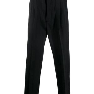 メンズ Vivienne Westwood ストライプ パンツ ブラック