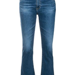 AG Jeans スリム クロップドジーンズ ブルー