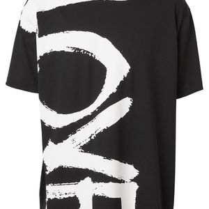 T-shirt oversize con stampa di Burberry in Nero da Uomo