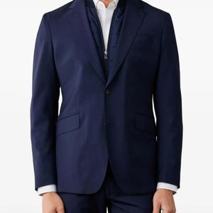 Hackett Blue Single-Breasted Blazer for men