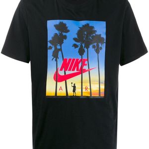 メンズ Nike ロゴ プリント Tシャツ ブラック