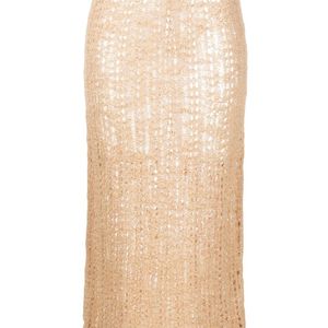 Cult Gaia Natural Dawson Skirt