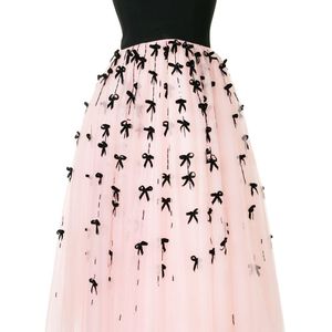 Carolina Herrera ストラップレス ドレス ピンク