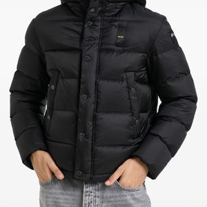 Blauer Black Clipper Padded Jacket for men