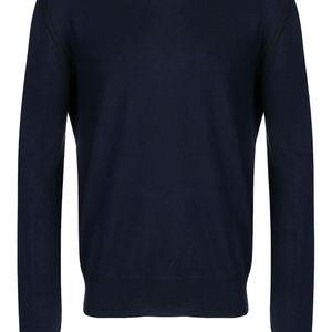 メンズ Maison Margiela コントラスト セーター ブルー