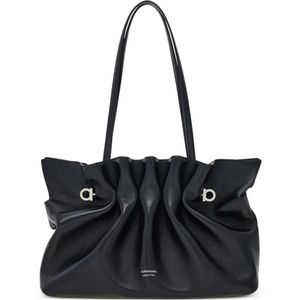 Ferragamo Black Soft Bag (M)