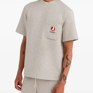 Murphy & Nye White Pocket Short-Sleeve Sweatshirt for men
