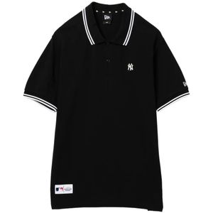 KTZ Black Logo-Patched Short-Sleeve Polo Shirt for men