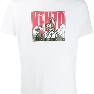 メンズ KENZO Tiger Mountain Tシャツ ホワイト