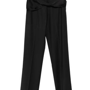 TOVE Black Annabel Twisted Trousers