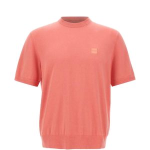 Boss Pullover Mit Logo-Patch in Pink für Herren