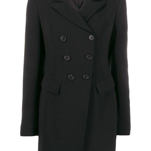 Ralph Lauren Collection Long Double-breasted Blazer ブラック