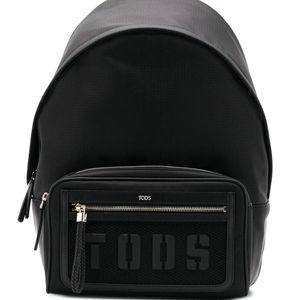 メンズ Tod's ロゴ バックパック ブラック