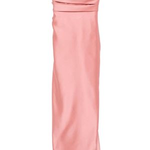 Elie Saab Pink Floral-Appliqué Gown