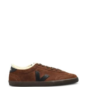 Veja Brown Volley Winter Low-Top Sneakers for men