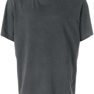 T-shirt girocollo in jersey di James Perse in Grigio da Uomo