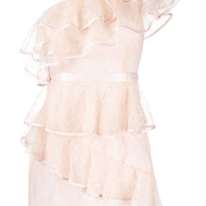 Alice McCALL Pink One-Shoulder-Kleid mit Volants