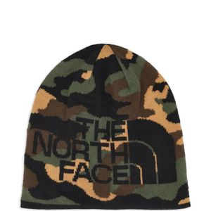 The North Face Black Camouflage Reversible Beanie