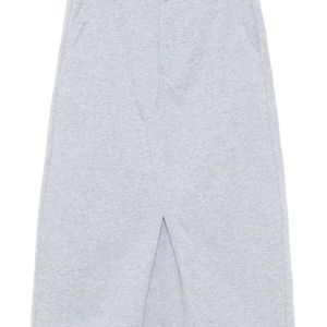 Chocoolate White Logo-Embroidered Skirt