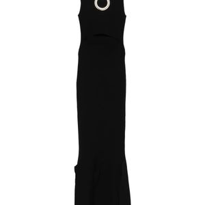 A.W.A.K.E. MODE Black Sleeveless Dress