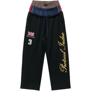 Protocol Index Black Triple-Layered Track Pants for men