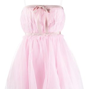 BROGNANO レイヤード ドレス ピンク