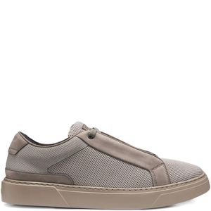 Boss Brown Gary Tenn Perforated Sneakers for men