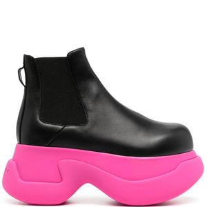 Marni Pink Aras 70Mm Leather Boots