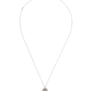 Suzanne Kalan ダイヤモンド ファイヤーワーク ネックレス 18kホワイトゴールド メタリック
