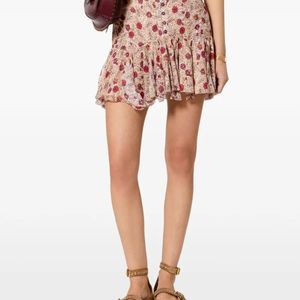 Isabel Marant Pink Daneen Skirt