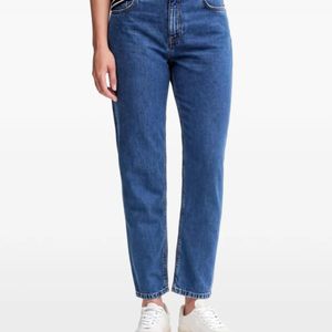 Benetton Blue Buttoned Jeans