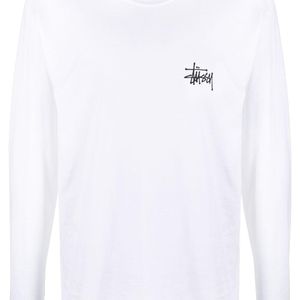 メンズ Stussy ロゴ Tシャツ ホワイト