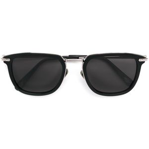 Brioni Sonnenbrille mit eckigem Gestell in Schwarz für Herren