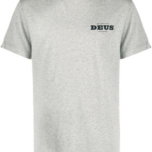 メンズ Deus Ex Machina ロゴ Tシャツ グレー