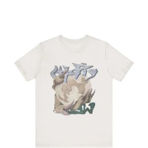 Travis Scott White Graphic-Print T-Shirt for men