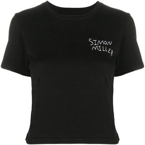 Simon Miller ロゴ Tシャツ ブラック