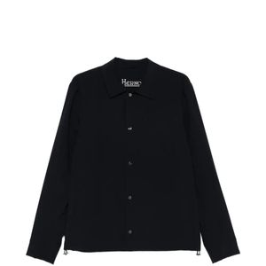 Herno Hemdjacke Mit Knöpfen in Schwarz für Herren
