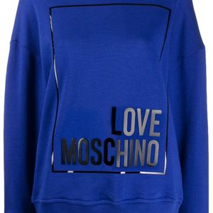 Love Moschino スウェットシャツ ブルー