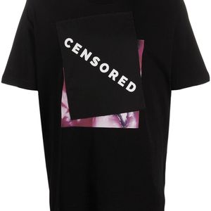 メンズ DIESEL Censored Tシャツ ブラック
