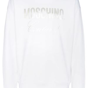 Moschino ロゴ スウェットシャツ ホワイト