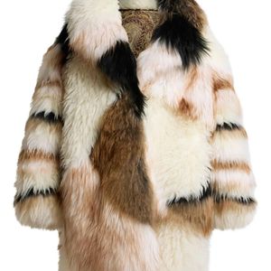 Etro Natural Patchwork Coat