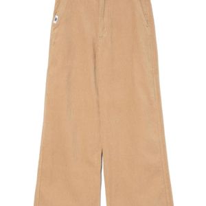 Chocoolate Natural Logo-Patch Trousers